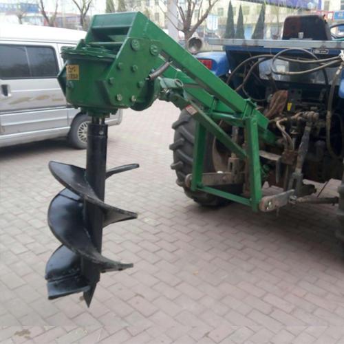 拖拉機挖坑機