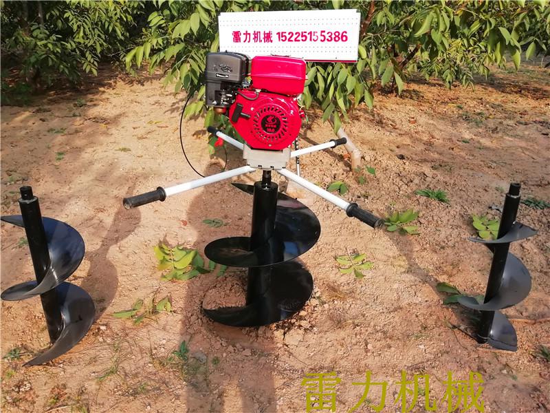 山坡地電線桿鉆孔機打洞實用