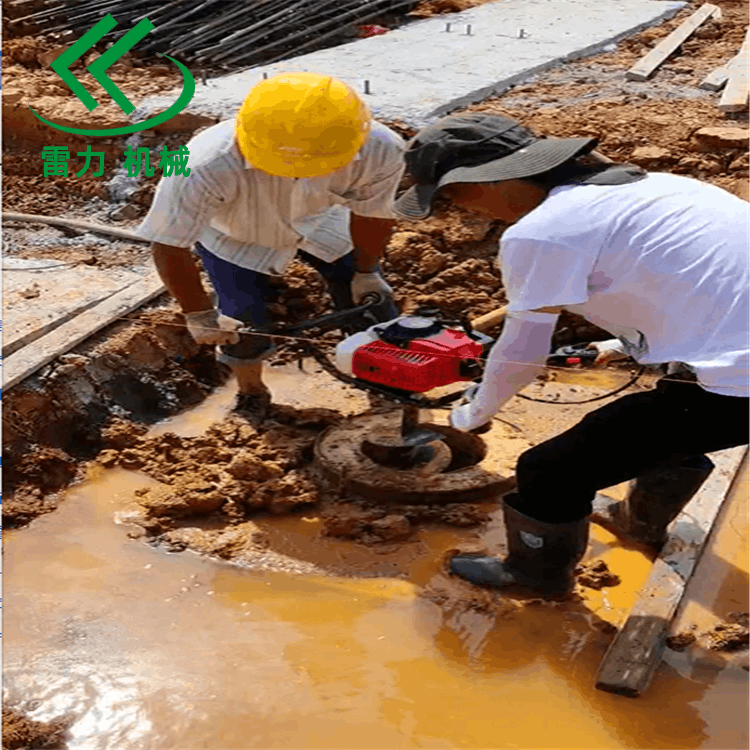 螺旋鉆掏土機清理樁芯泥應用需求